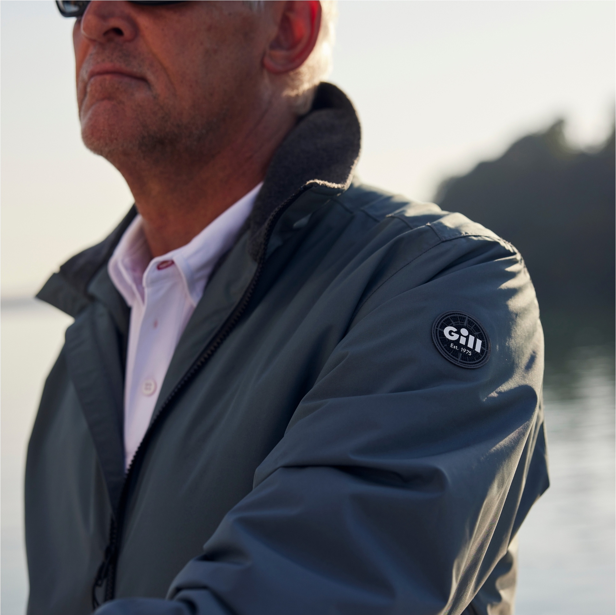 Gill Männer Crew 2026 Jacke CR01J - Ash